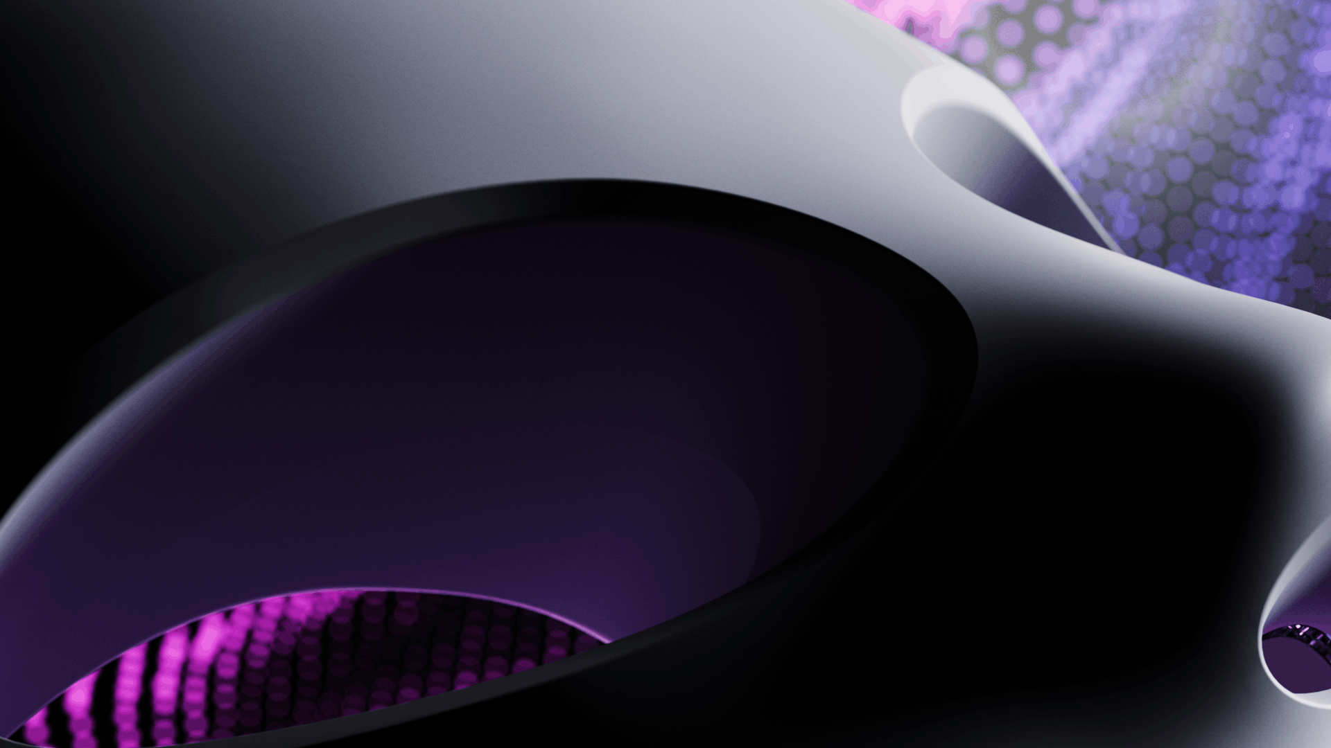 Close-up CGI detail of Shark CryoGlow in a darker lighting treatment